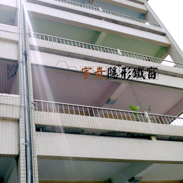 新北板橋文聖國小 – 設置隱形鐵窗作為兒童防墜措施